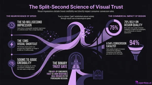 Visual Trust: Why Your Customers Decide to Buy in Less Than 500 Milliseconds