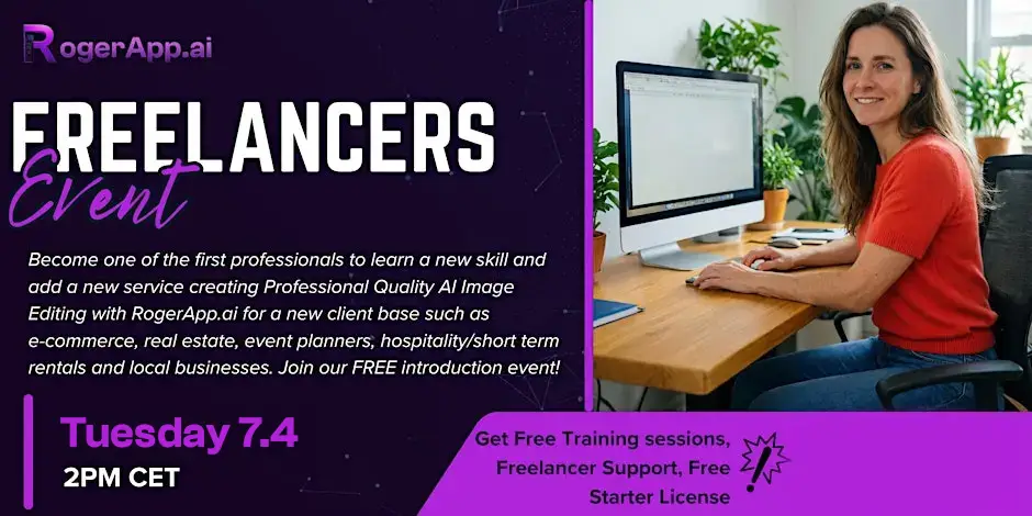 RogerApp.ai Freelancer-ohjelma