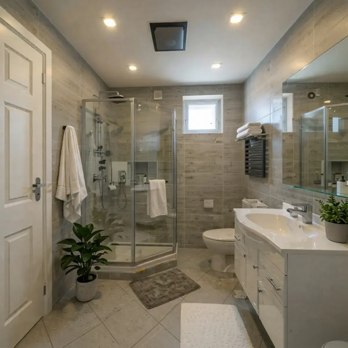 AI-objektin poiston lopputulos RogerApp.ai:ssa: putket poistettu kuvasta