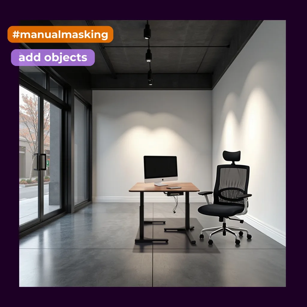 RogerApp.ai Image Editor - Manually mask area to add objects