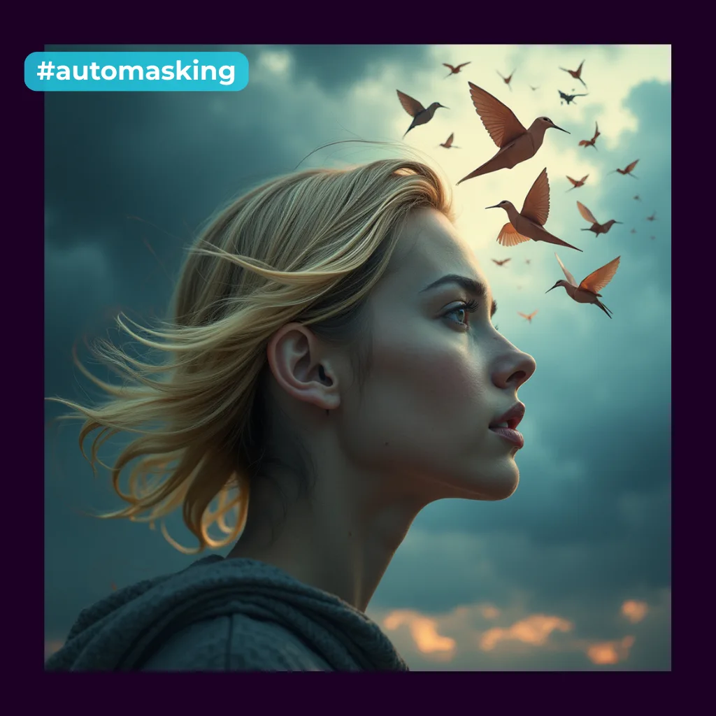 RogerApp.ai Image Editor - Automask and edit hair with one edit